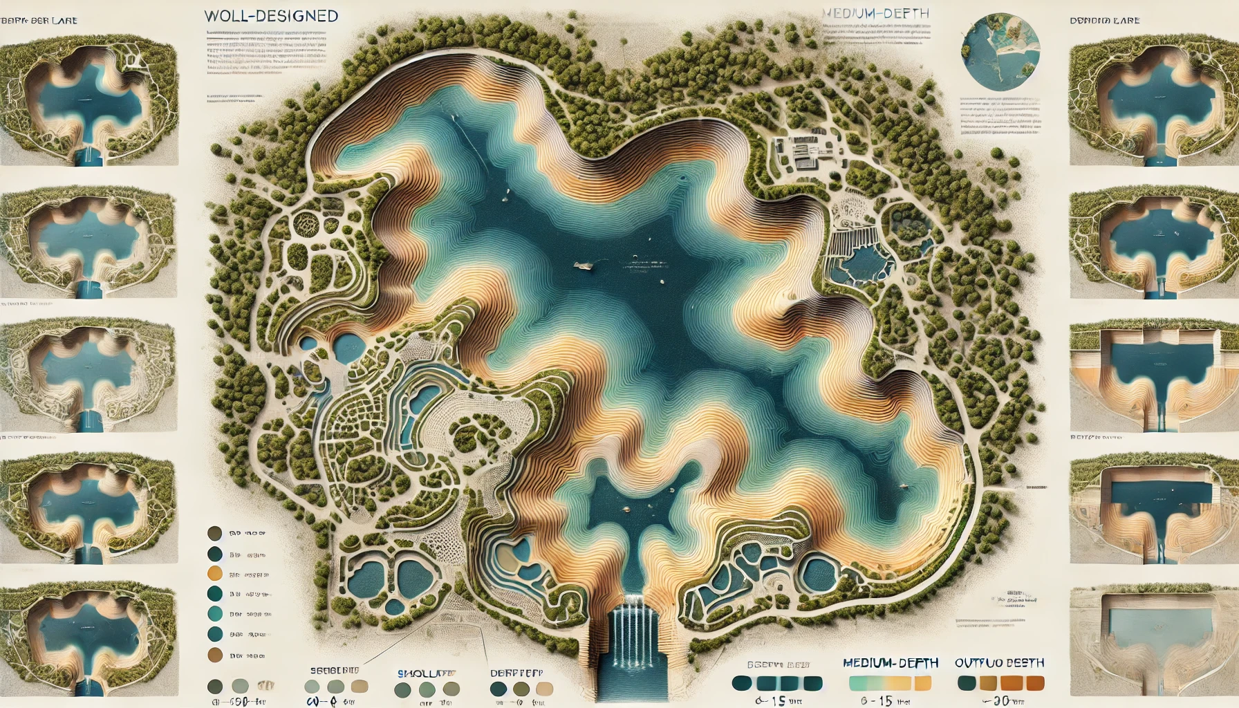 Lakeside development